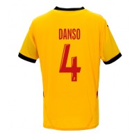 Maglie da calcio RC Lens Kevin Danso #4 Prima Maglia 2024-25 Manica Corta